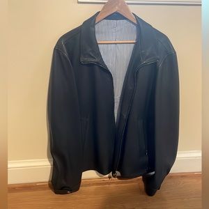 Vera Pella Men's Italian Leather Jacket